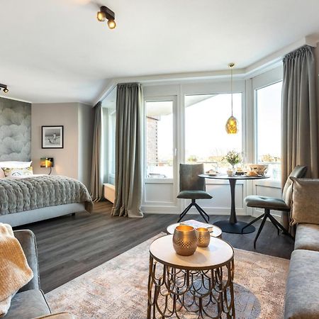 Neu! Ferienwohnung Sunset Loft Wohlfuehlatmospaehre Mit Weitblick In Westerland Sylt Esterno foto