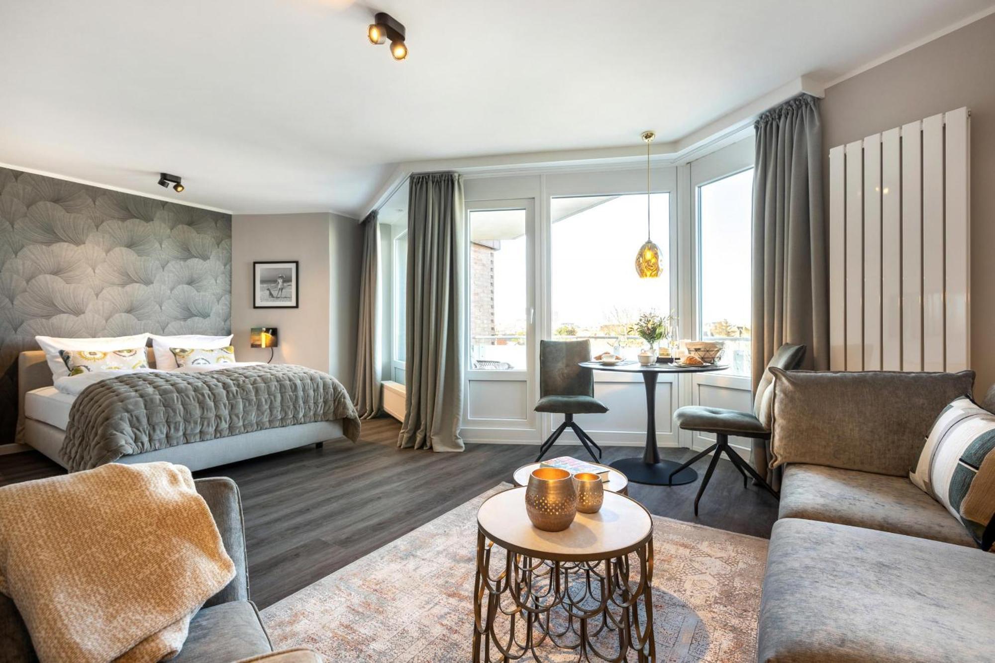 Neu! Ferienwohnung Sunset Loft Wohlfuehlatmospaehre Mit Weitblick In Westerland Sylt Esterno foto