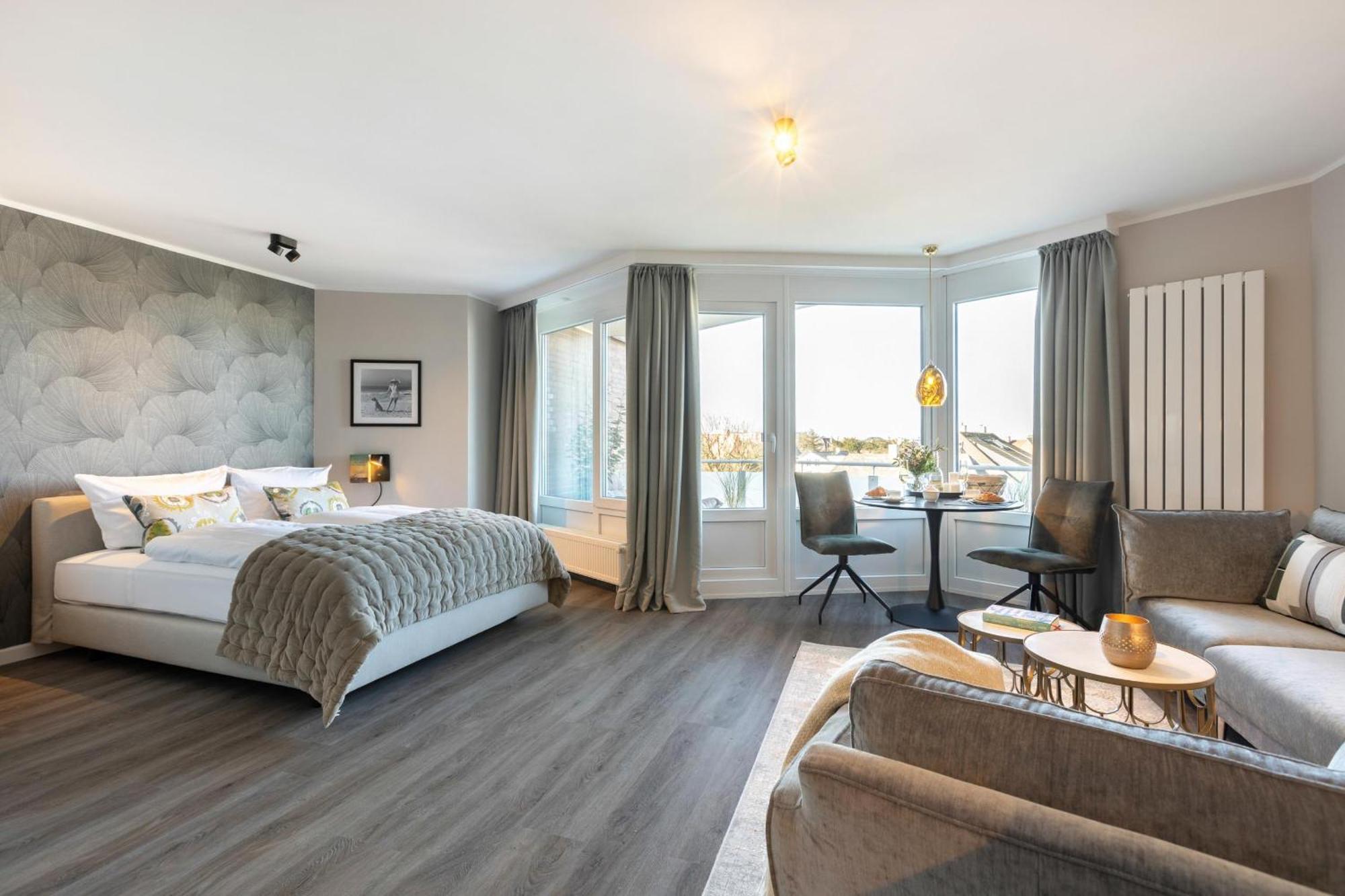 Neu! Ferienwohnung Sunset Loft Wohlfuehlatmospaehre Mit Weitblick In Westerland Sylt Esterno foto