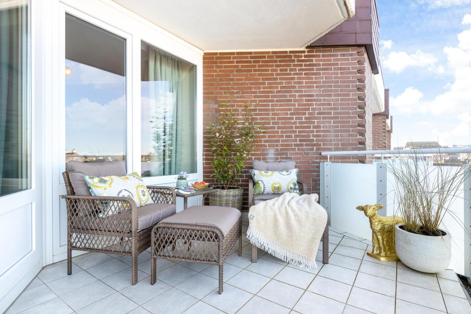 Neu! Ferienwohnung Sunset Loft Wohlfuehlatmospaehre Mit Weitblick In Westerland Sylt Esterno foto