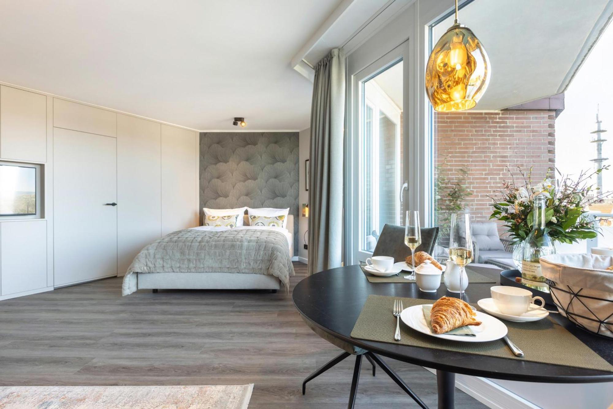 Neu! Ferienwohnung Sunset Loft Wohlfuehlatmospaehre Mit Weitblick In Westerland Sylt Esterno foto